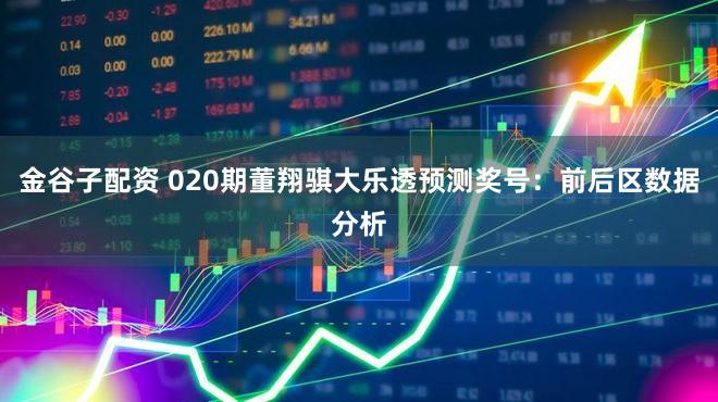 金谷子配资 020期董翔骐大乐透预测奖号：前后区数据分析
