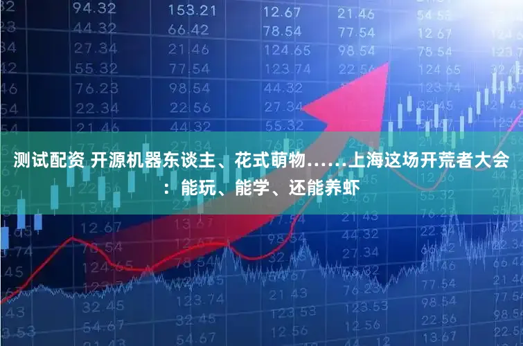 测试配资 开源机器东谈主、花式萌物……上海这场开荒者大会：能玩、能学、还能养虾