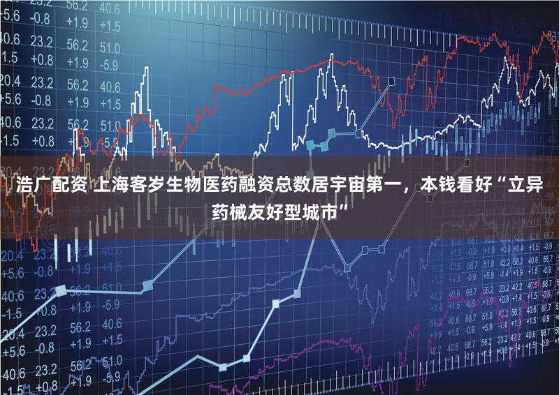 浩广配资 上海客岁生物医药融资总数居宇宙第一，本钱看好“立异药械友好型城市”