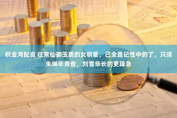 积金湾配资 往常仙姿玉质的女明星，己全是记性中的了，只须朱琳年青些，刘雪华长的更躁急